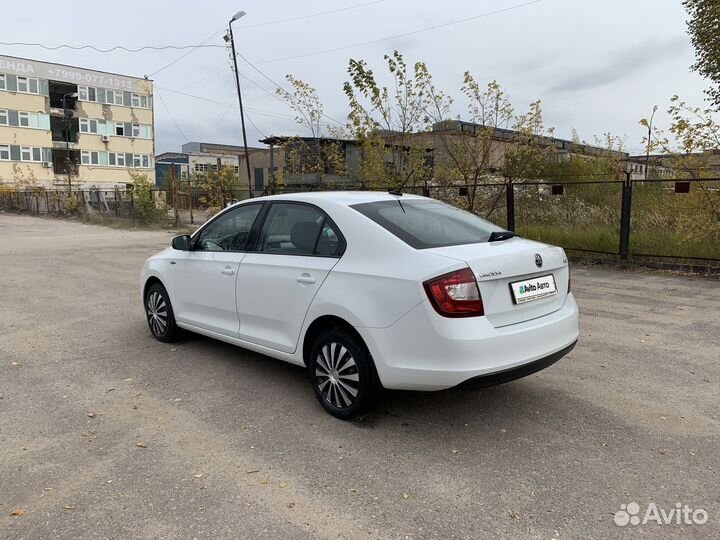 Skoda Rapid 1.6 МТ, 2019, 81 000 км