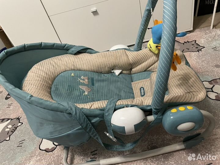 Шезлонг детский babyton