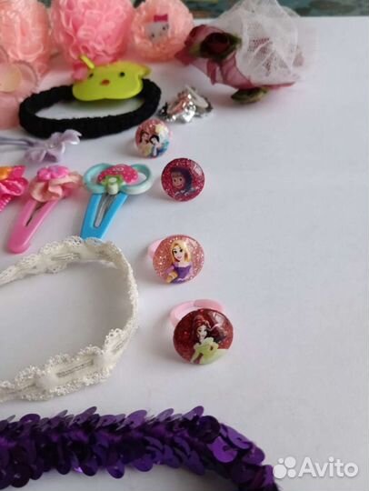 Резинки заколки аксессуары для девочки