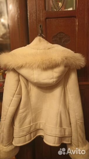 Дублёнка из экомеха. 44 размер