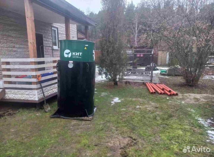 Монтаж септика под ключ. Установка 1 день