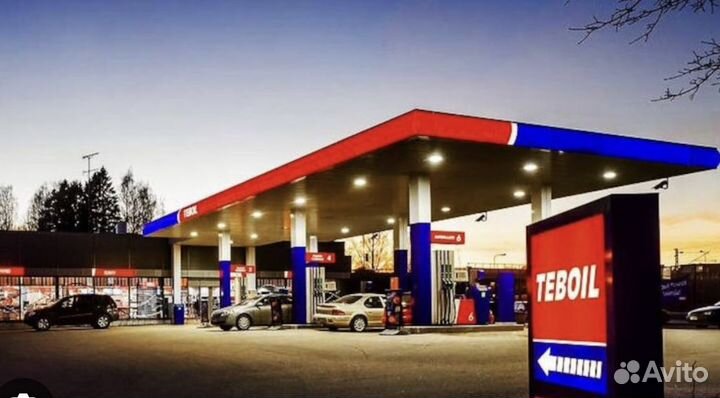 Автозаправщик АЗС Teboil (Университетский пр-т)