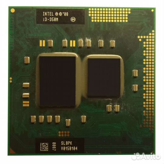 CPU intel i3 350m