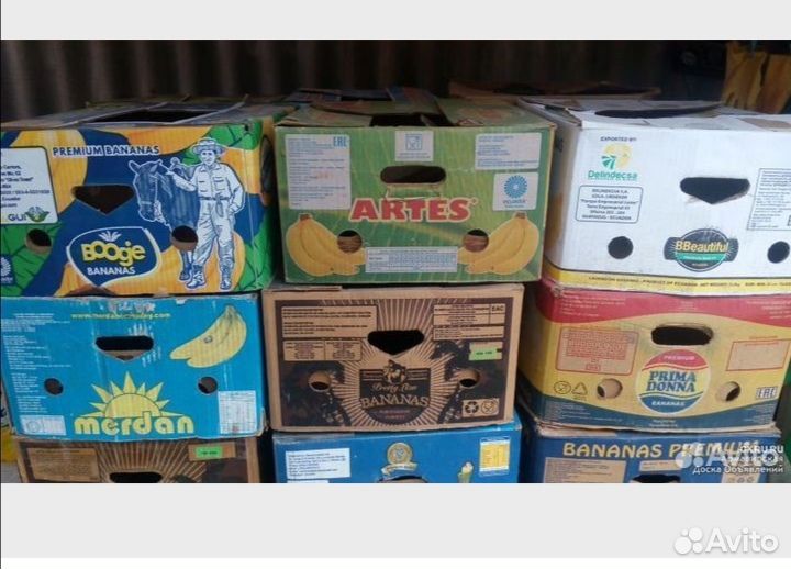 Коробки банановые