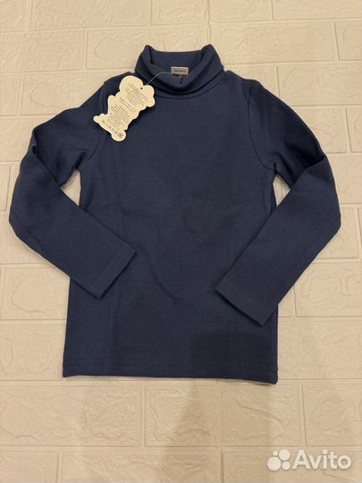 Водолазка бадлон детская