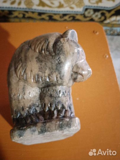 Статуэтка медведица с медвежонком