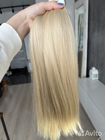 Волосы для наращивания премиум от 40 до 80 см