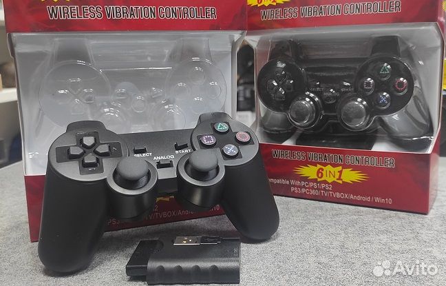 Геймпад 6 IN 1 Wireless Vibration Gamepad