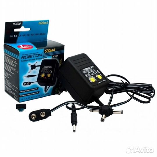 Универсальный блок Robiton PC1000 (1.5до12V/1A/12V