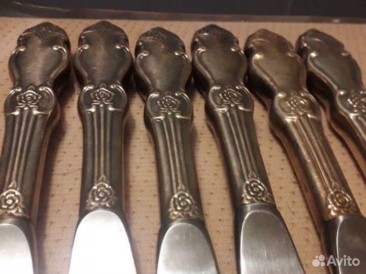 Столовые приборы мельхиор СССР Кольчугино