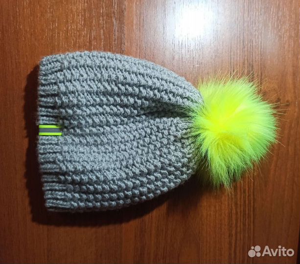 Шапка зимняя для девочки 50-52 р