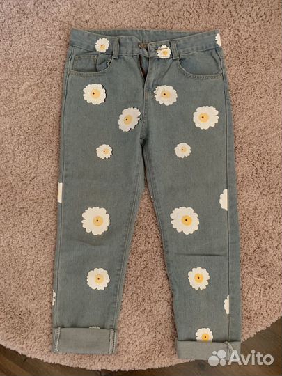 Джинсы на девочку 42р