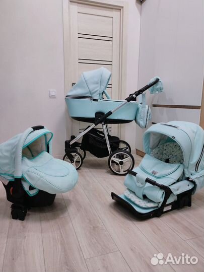 Коляска 3 в 1 Adamex Reggio Se