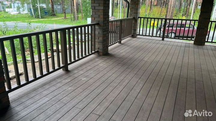 Террасная доска дпк разные размеры