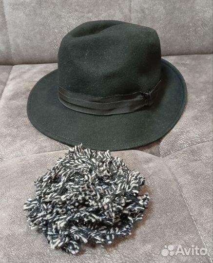 Шляпа фетровая женская