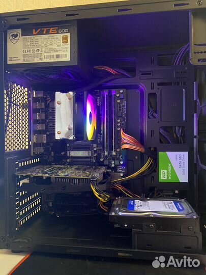 Игровой пк FX8300/16GB/GTX1060/SSD+HDD