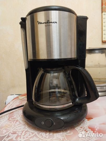Кофеварка капельная moulinex