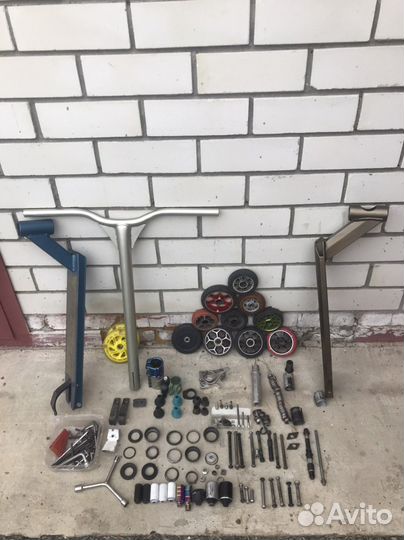 Запчасти для трюкового самоката