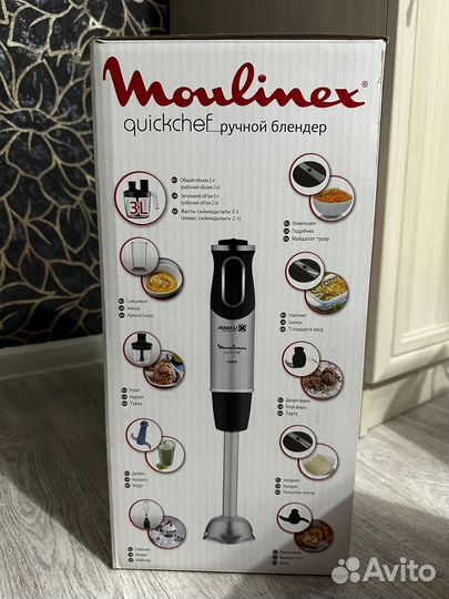 Погружной блендер Moulinex QuickChef DD65L832