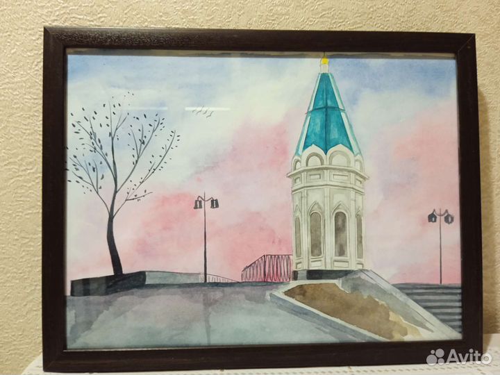 Картина- Графика, Акварель, Пейзажи