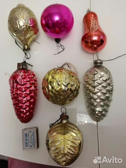 Елочные игрушки СССР