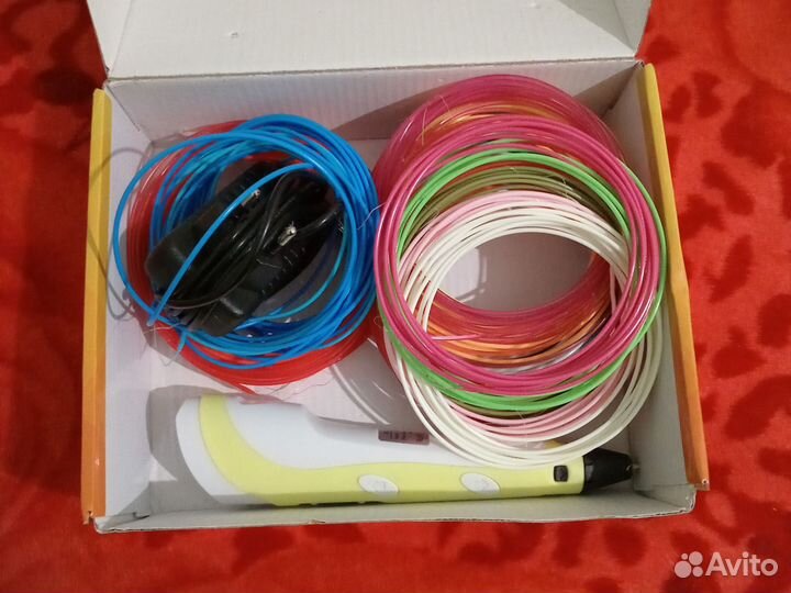 3D ручка много стержней