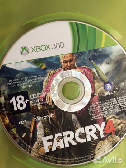 Диски на xbox 360 разные