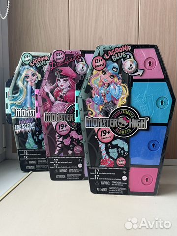 Monster high g3 Лагуна Блю купить в Москве | Хобби и отдых | Авито