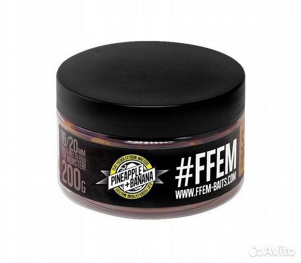 Растворимые бойлы ffem Super Soluble Boilies 16/20