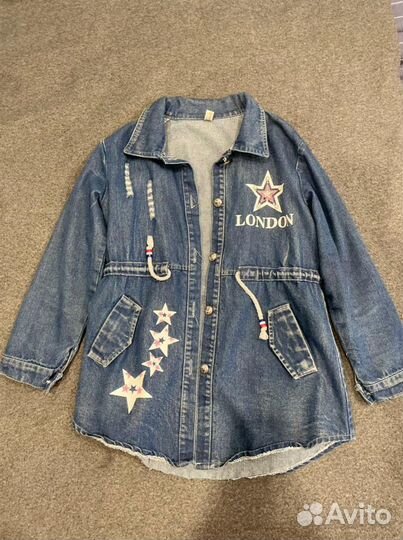 Джинсовки для девочек рост 150