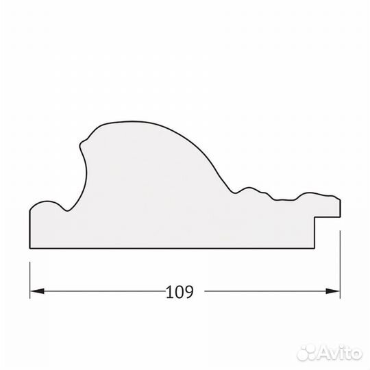 Зеркало Evoform Octagon BY 7259 70x90 виньетка со