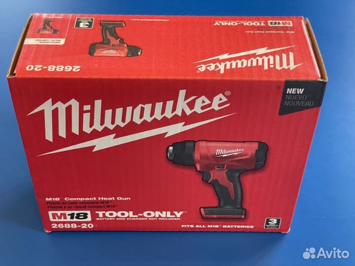 Строительный фен Milwaukee 2688-20 (новый)