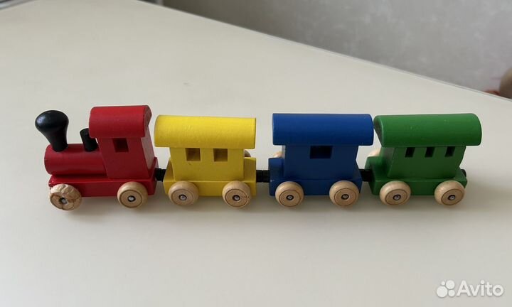 Игрушка Деревянный поезд