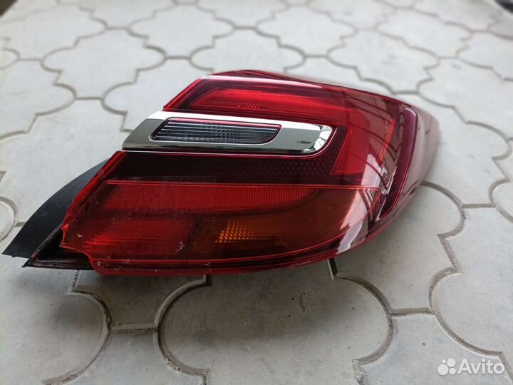 Фонарь задний правый на opel Инсигния