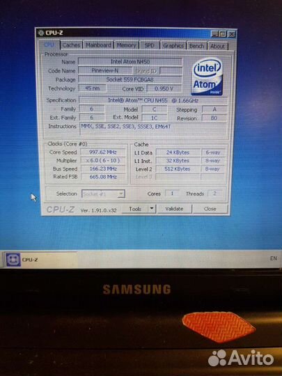 Samsung notebook N145 plus