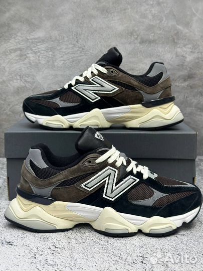 Кроссовки New Balance 9060 Brown Black (36-45)