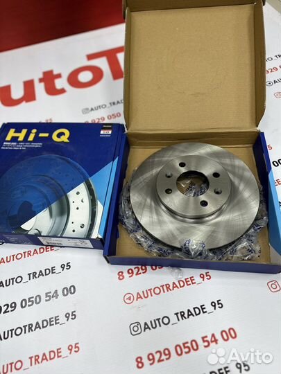 Тормозные диски на hyundai solaris, kia rio