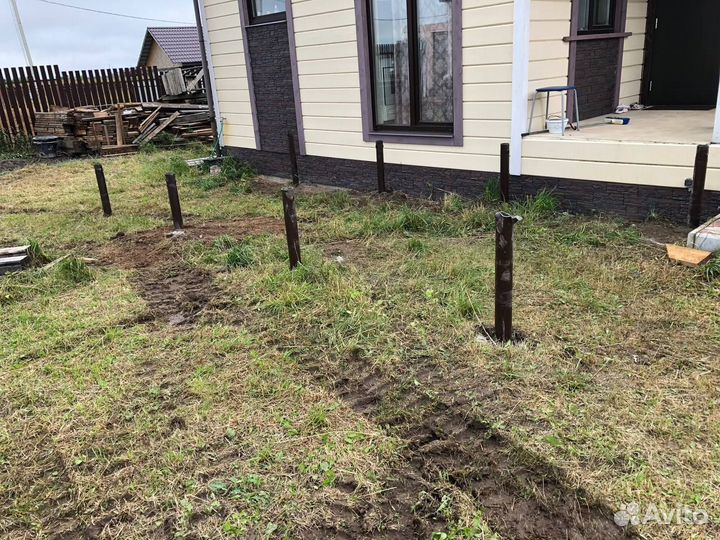 Свайный фундамент под ключ