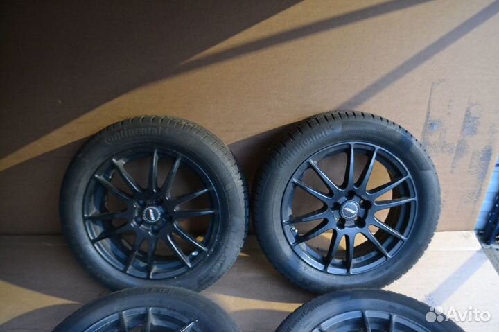 Диски R17 с зимними шинами 215 55 17