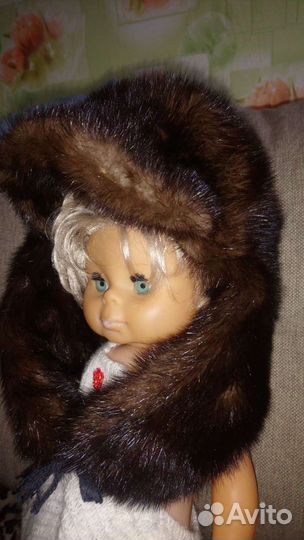 Норковая шапка мужская, 58