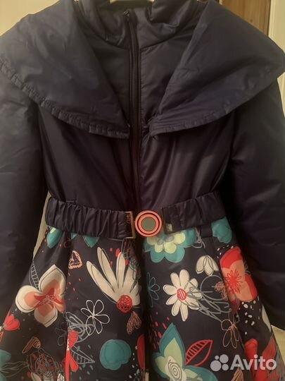 Пальто на девочку 122