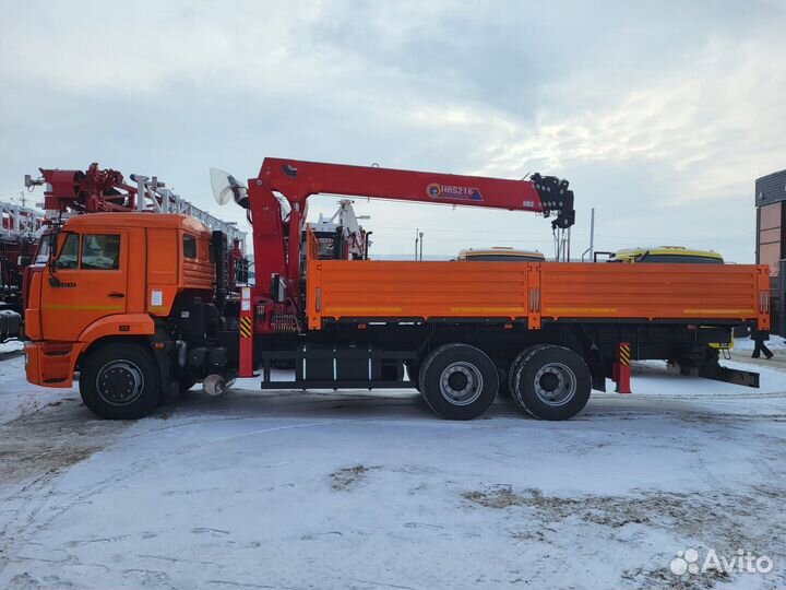 КамАЗ 65115-3094-48 с КМУ, 2023