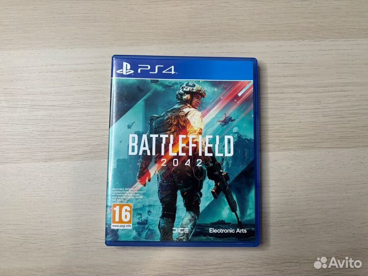 Battlefield 2042 ps4 диск
