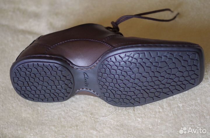 Новые туфли Премиум английск.Clarks нат кожа р.42