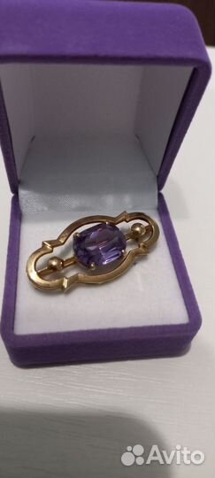 Золотая брошь СССР 583