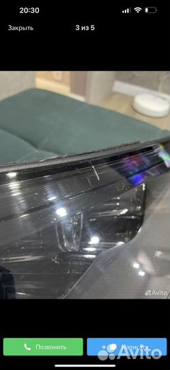 Передняя правая фара Hyundai Sonata DN8