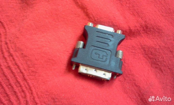 Переходник DVI-A, D-Sub 15