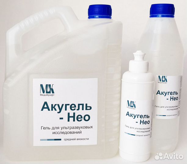 Гель для узи, апп.косметологии, фото- и лаз.эпиляц