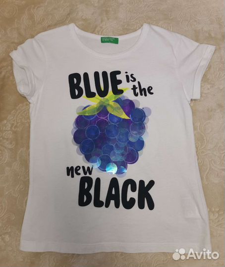 Футболки Marks&Spencer, Benetton, р. 6-7 лет
