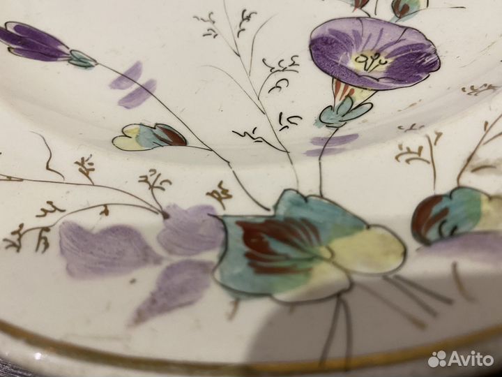 Тарелка. И.Е.Кузнецов экспортная марка